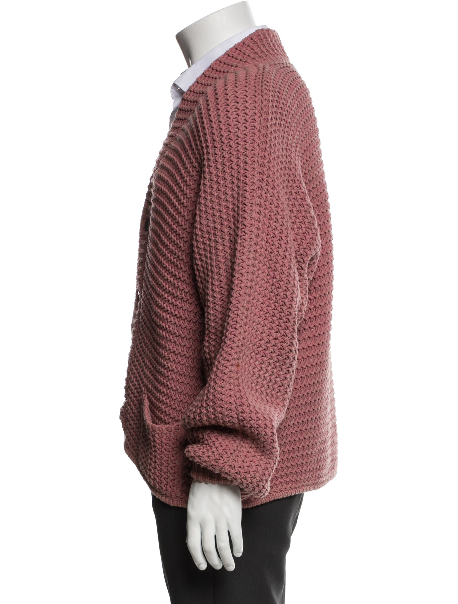 Giorgio Armani V-Neck Long Sleeve Cardigan