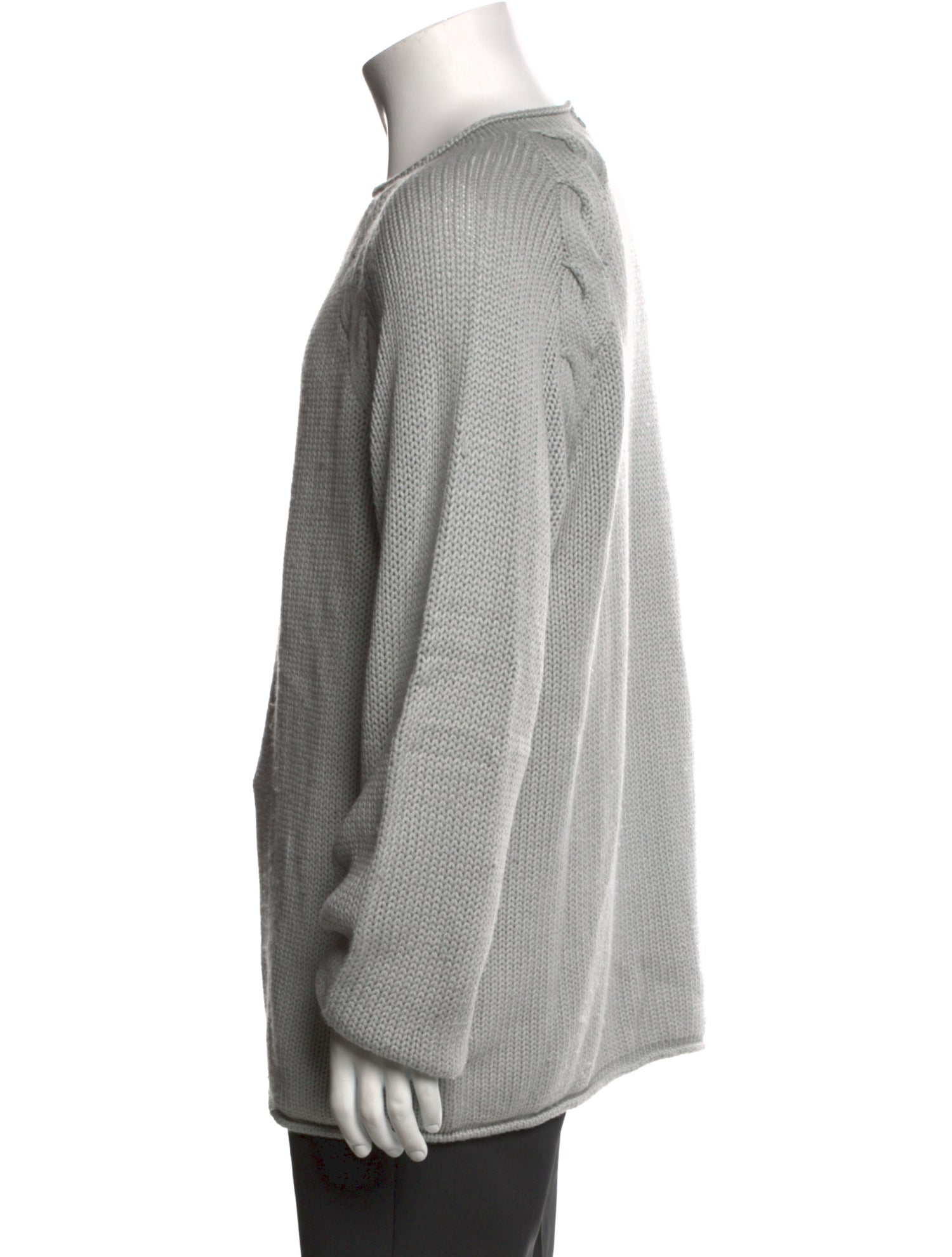 Giorgio Armani Virgin Wool Crew Neck Pullover