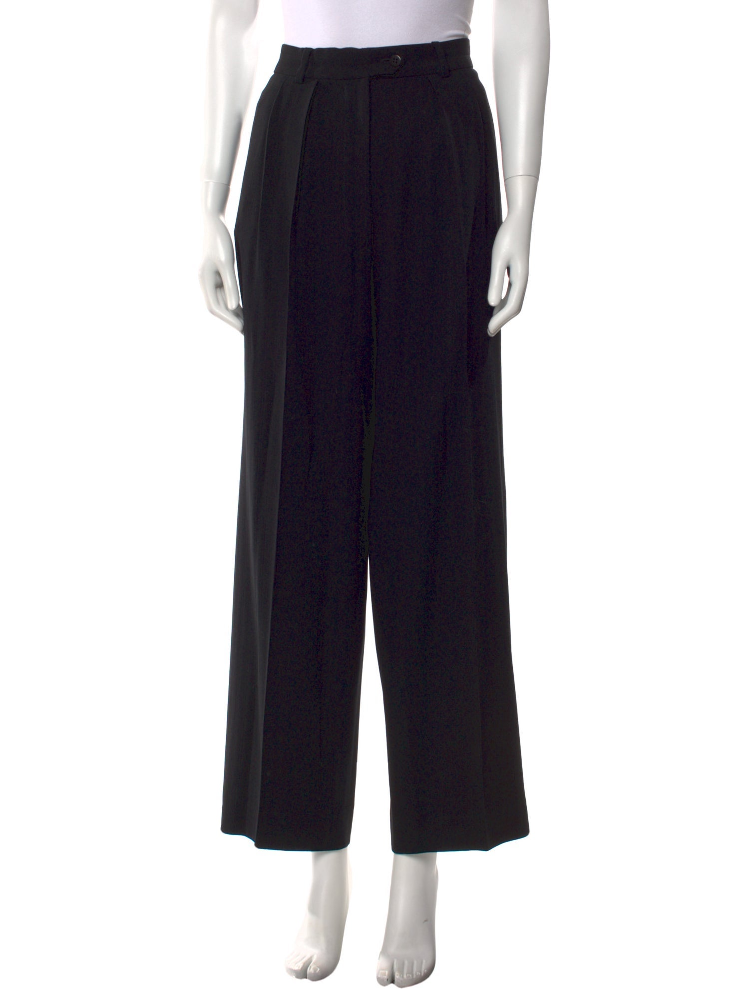 Giorgio Armani Striped Wide Leg Pants