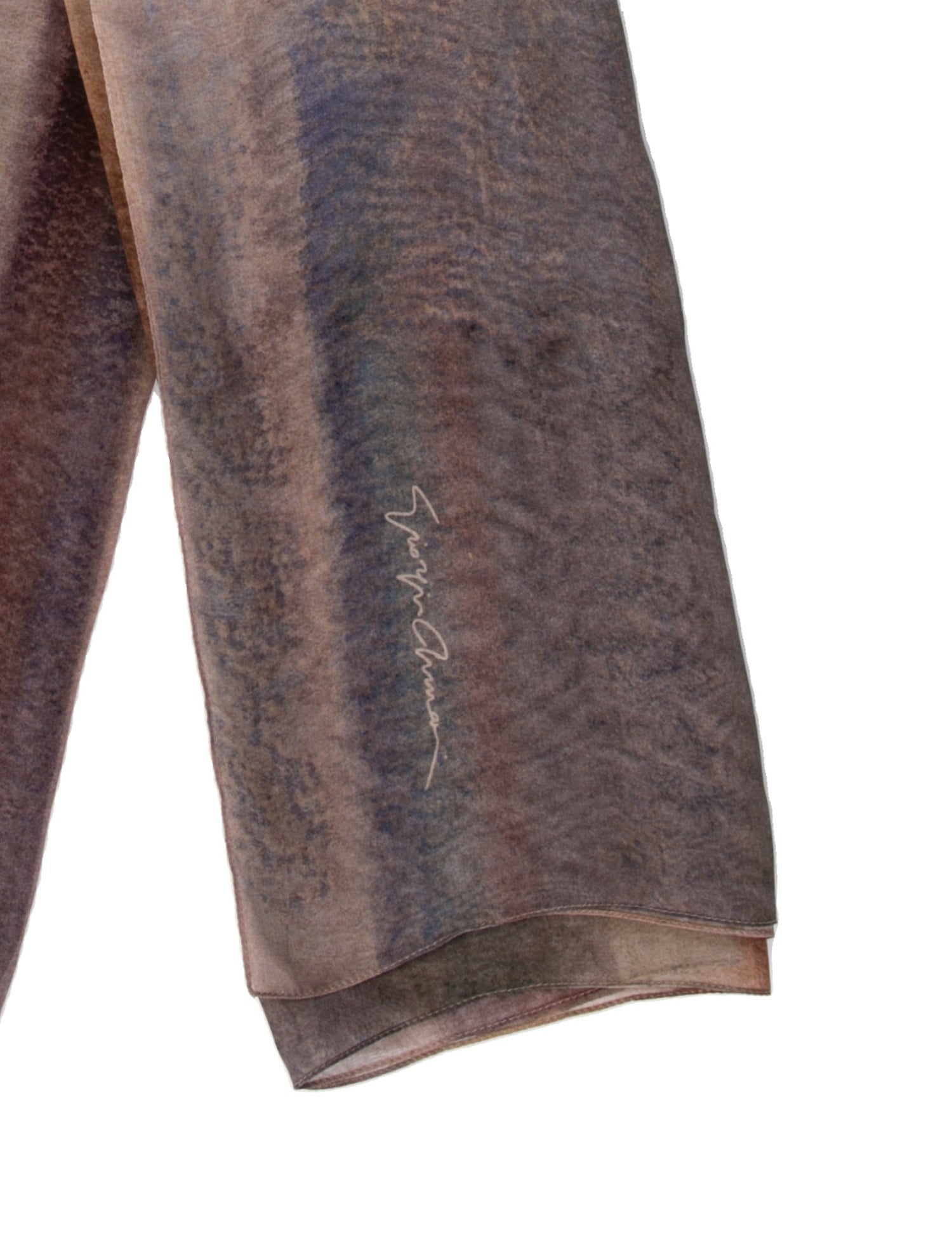 Giorgio Armani Silk Striped Scarf