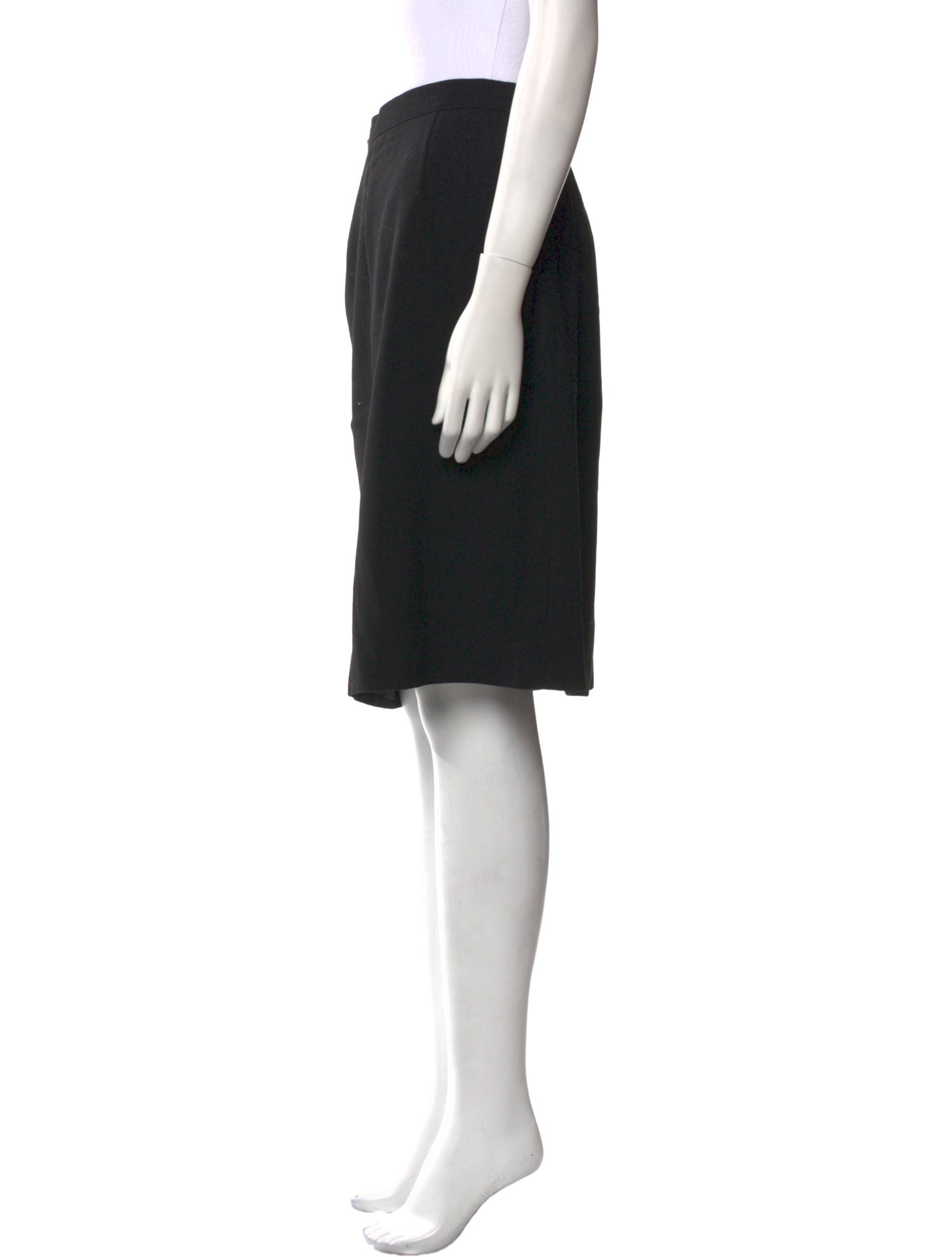 Giorgio Armani Wool Knee-Length Skirt