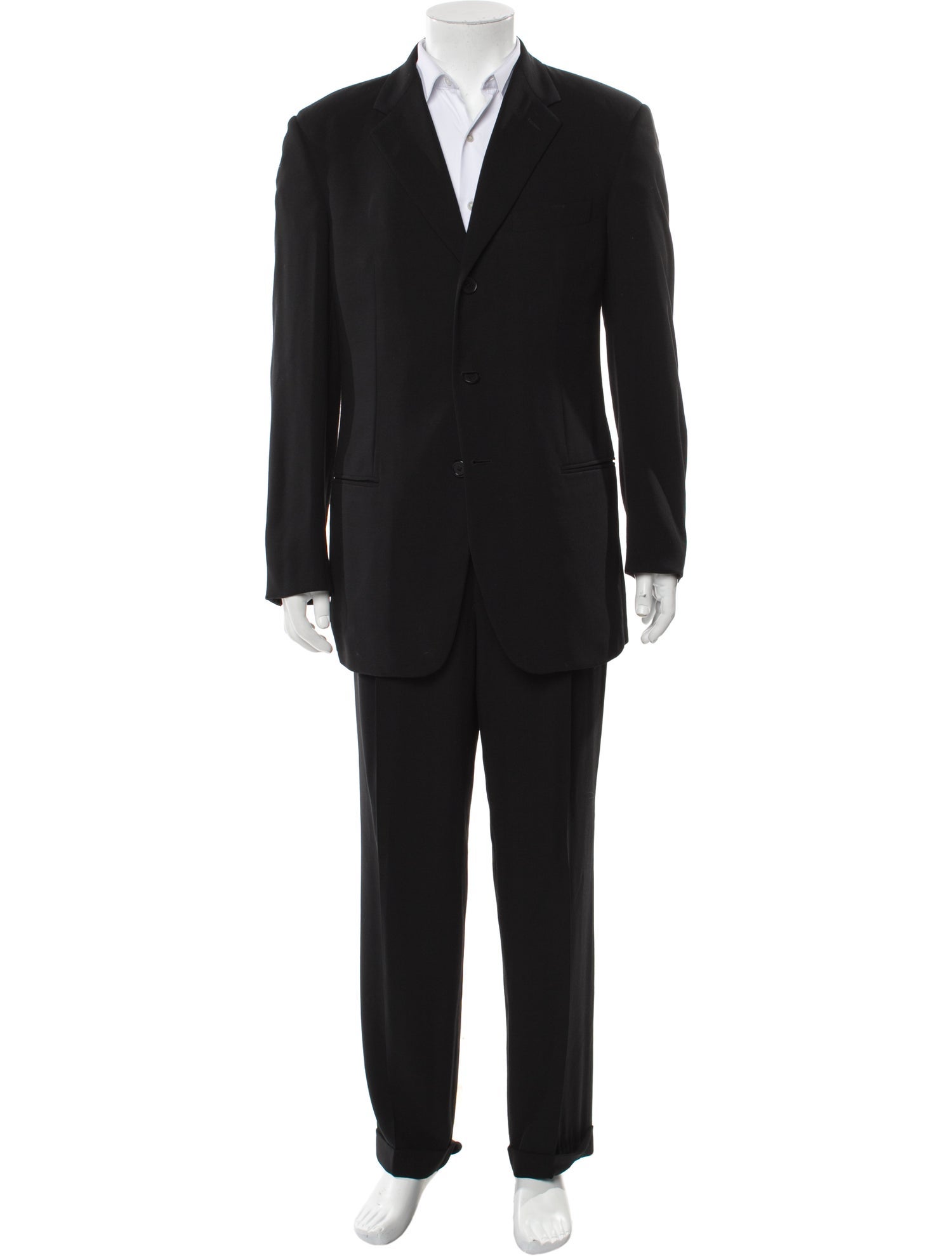 Giorgio Armani Wool Two-Piece Blazer