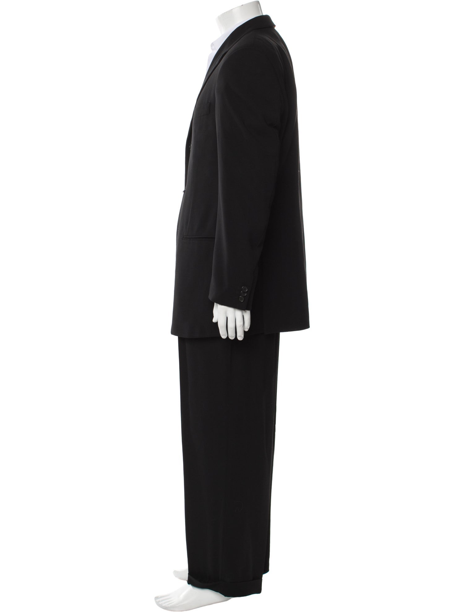 Giorgio Armani Wool Two-Piece Blazer