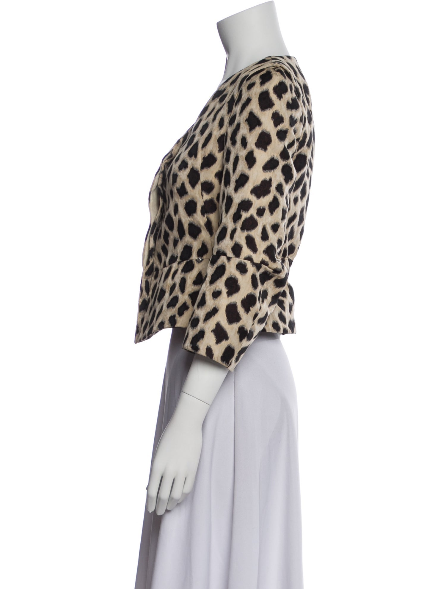 Giorgio Armani Animal Print Jacket