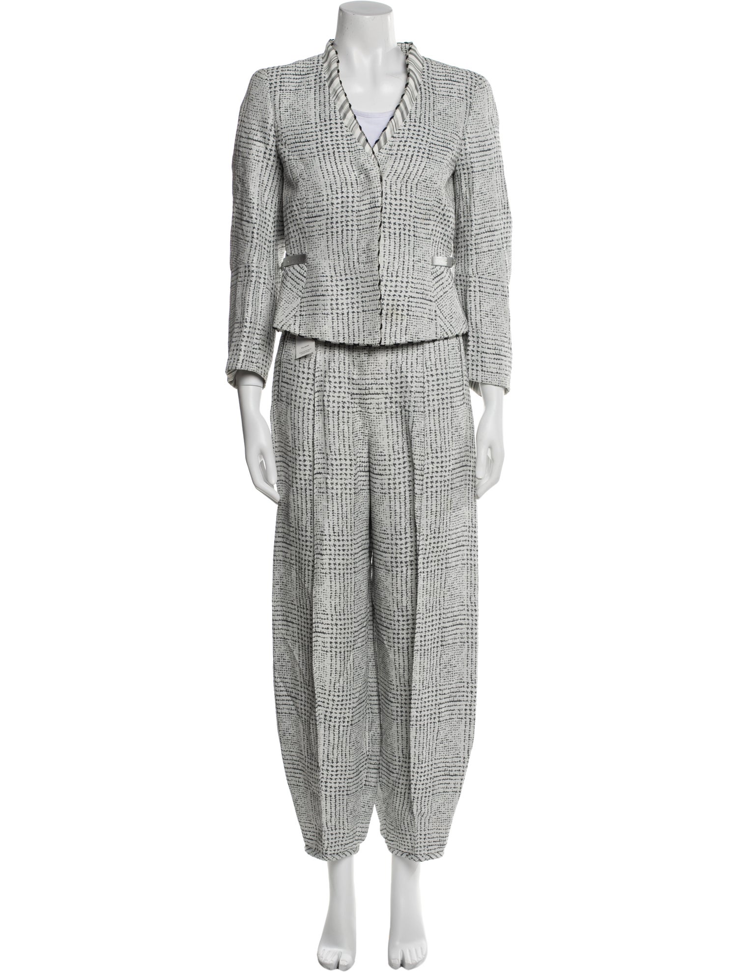 Giorgio Armani Printed Pantsuit