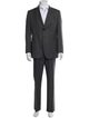 Giorgio Armani Virgin Wool Striped Two-Piece Suit