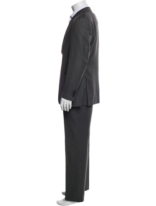Giorgio Armani Virgin Wool Striped Two-Piece Suit