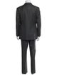 Giorgio Armani Virgin Wool Striped Two-Piece Suit