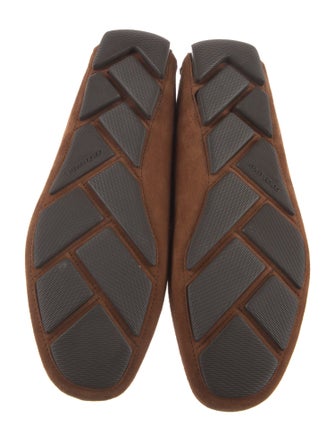Giorgio Armani Suede Drivers