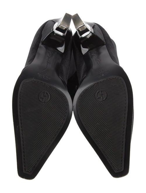 Giorgio Armani Velvet Sock Boots