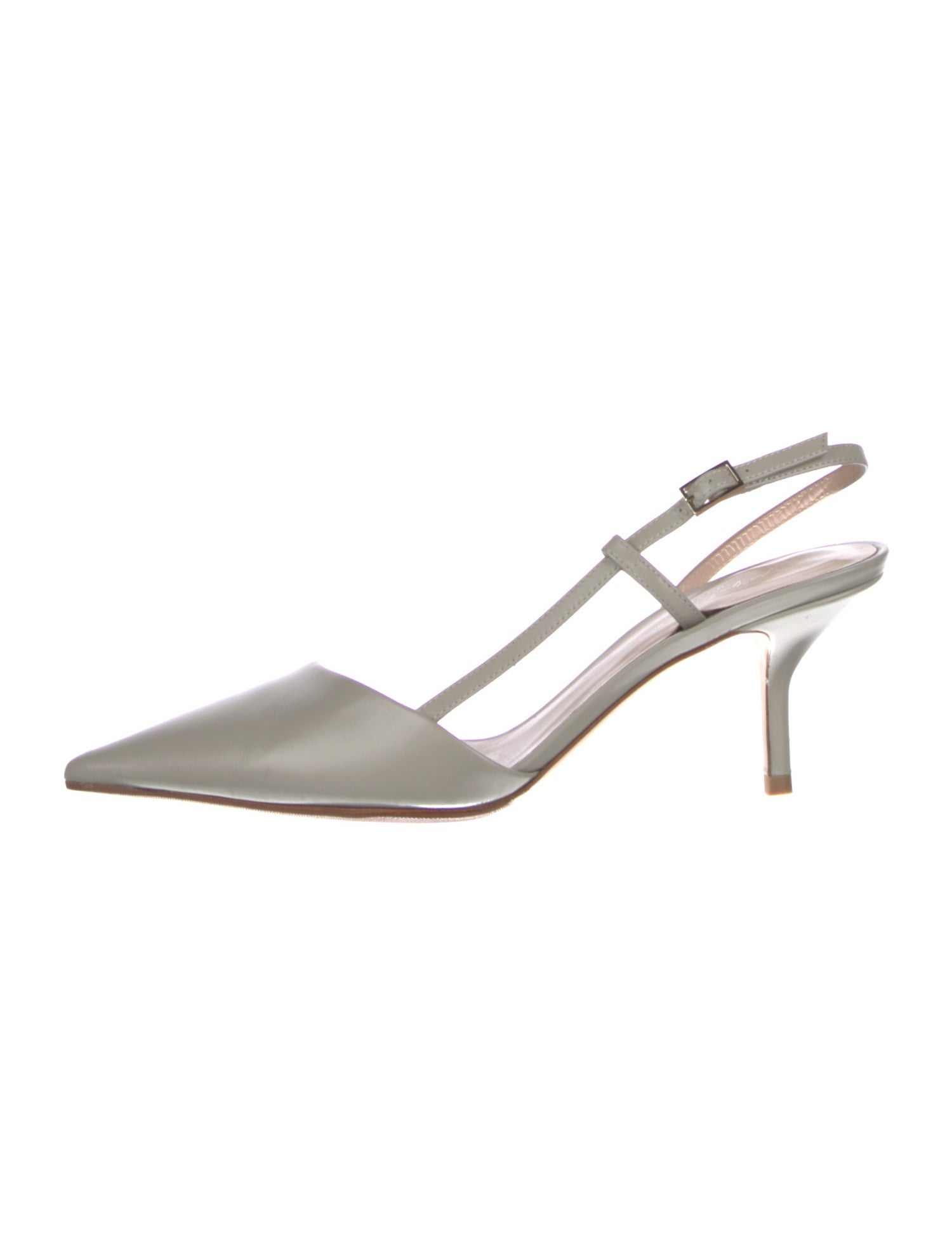 Giorgio Armani Leather Slingback Pumps