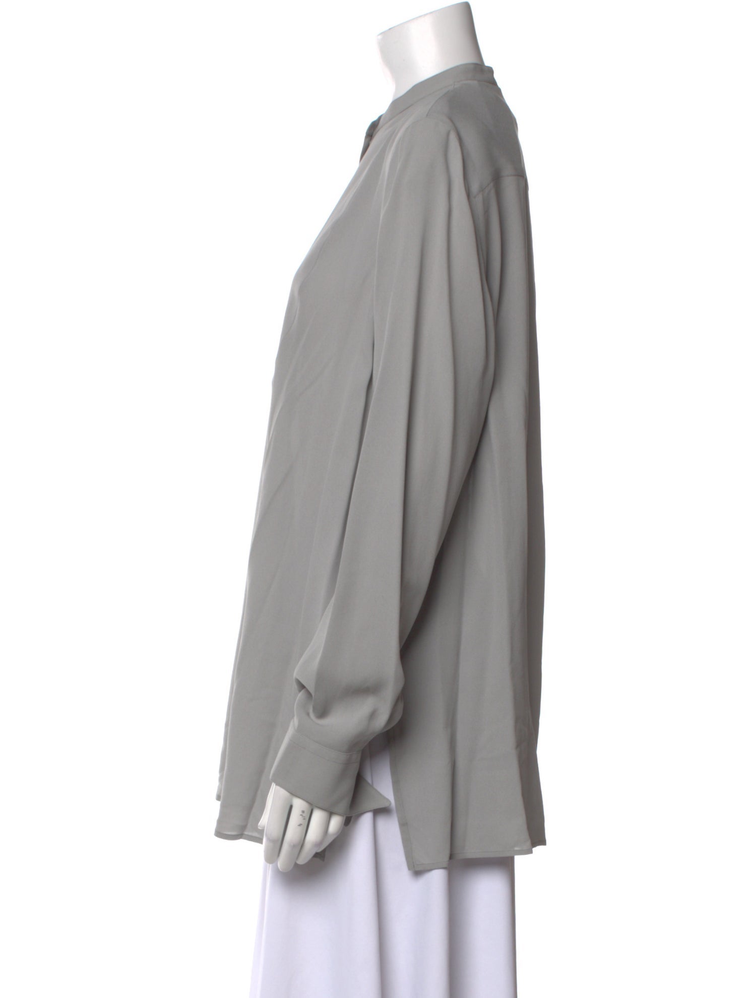 Giorgio Armani Silk Mock Neck Tunic w/ Tags