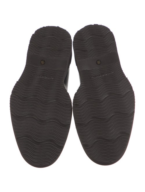 Giorgio Armani Ponyhair Chain-Link Accents Oxfords