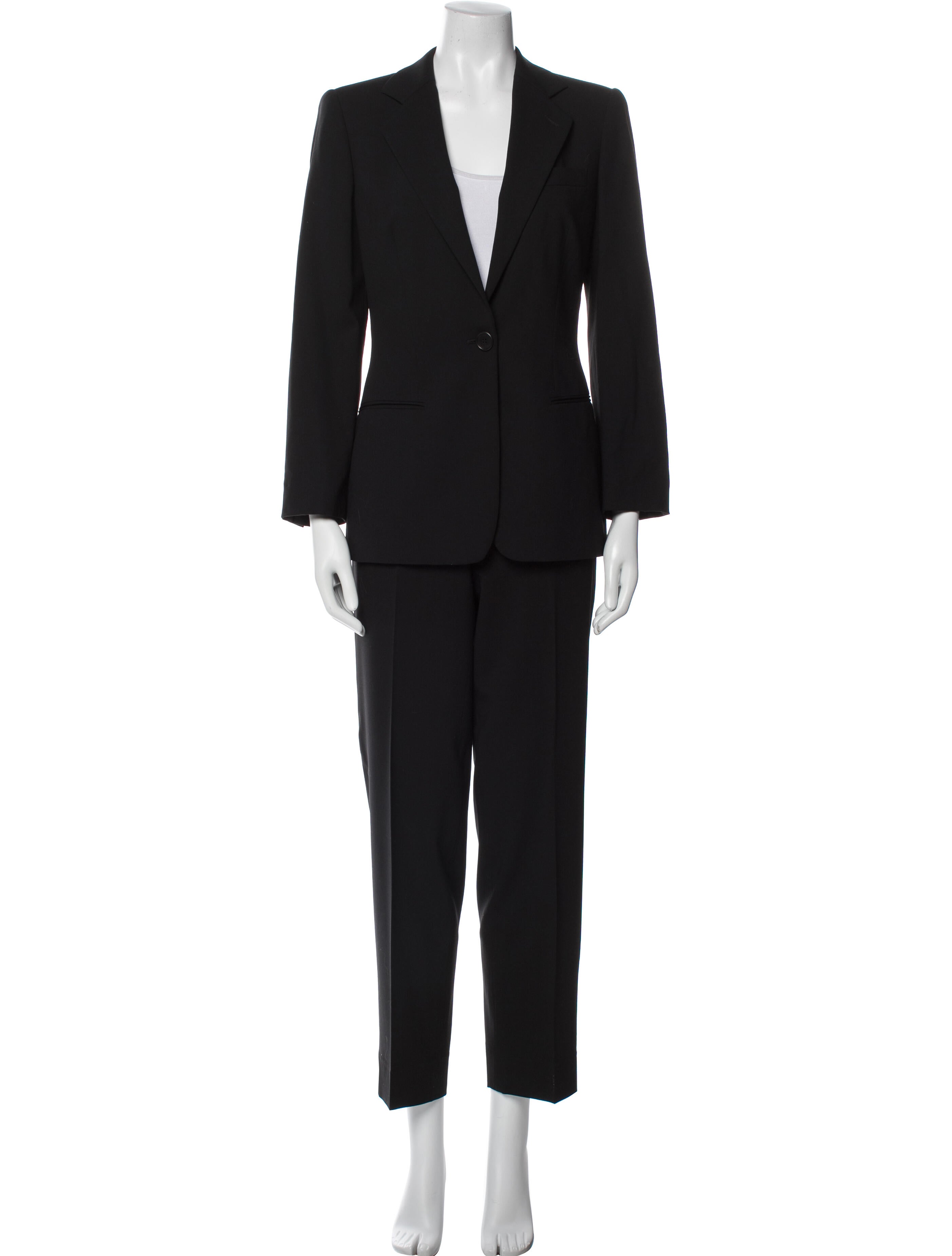 Giorgio Armani Virgin Wool Pantsuit