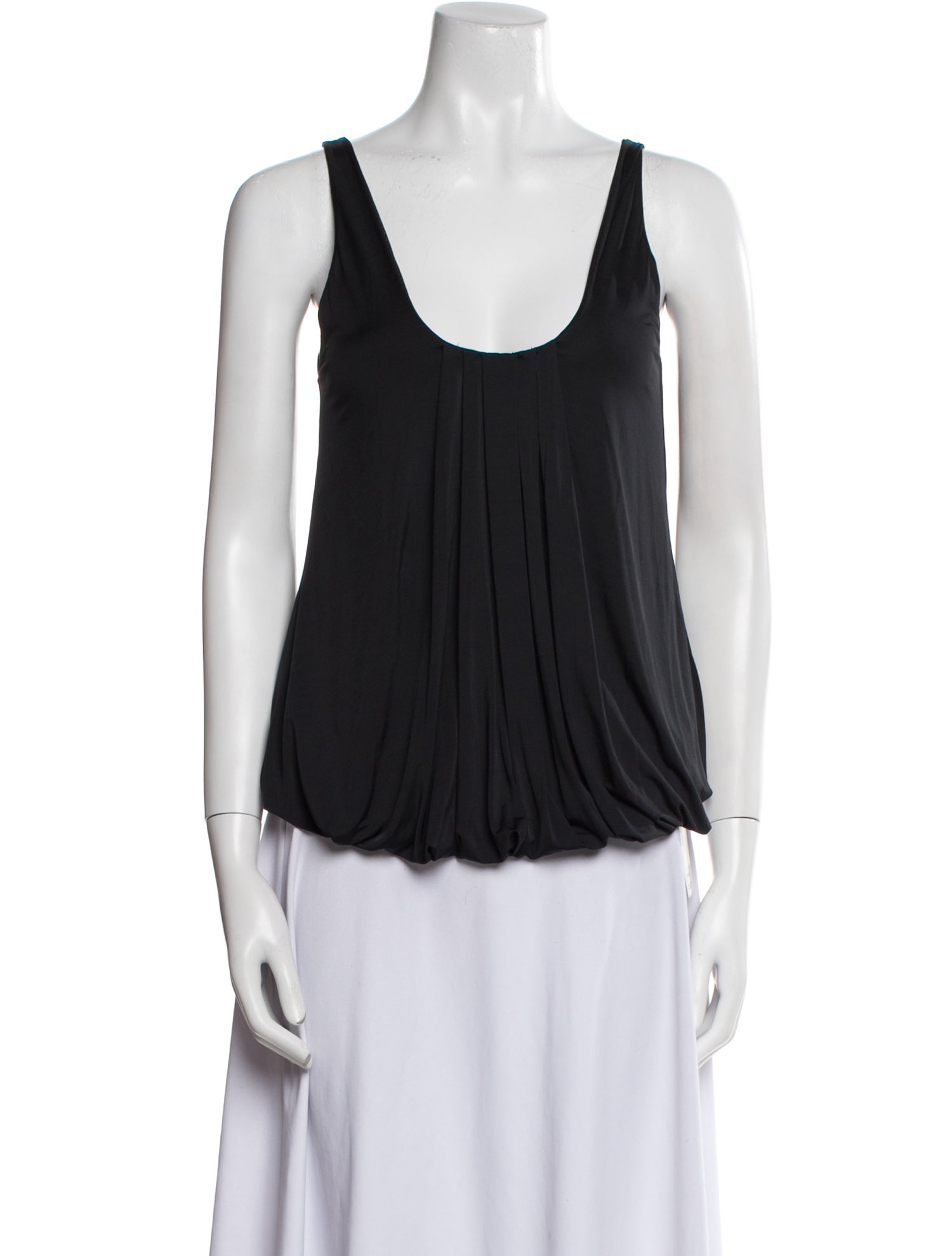 Giorgio Armani Scoop Neck Sleeveless Top