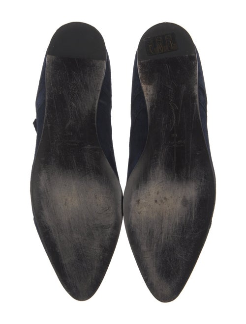 Giorgio Armani Suede Lace-Up Boots