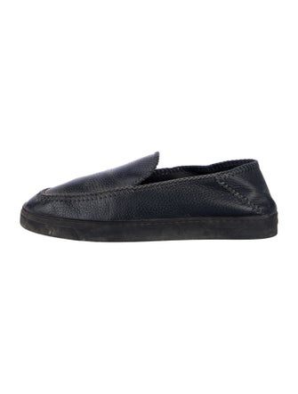 Giorgio Armani Leather Loafers