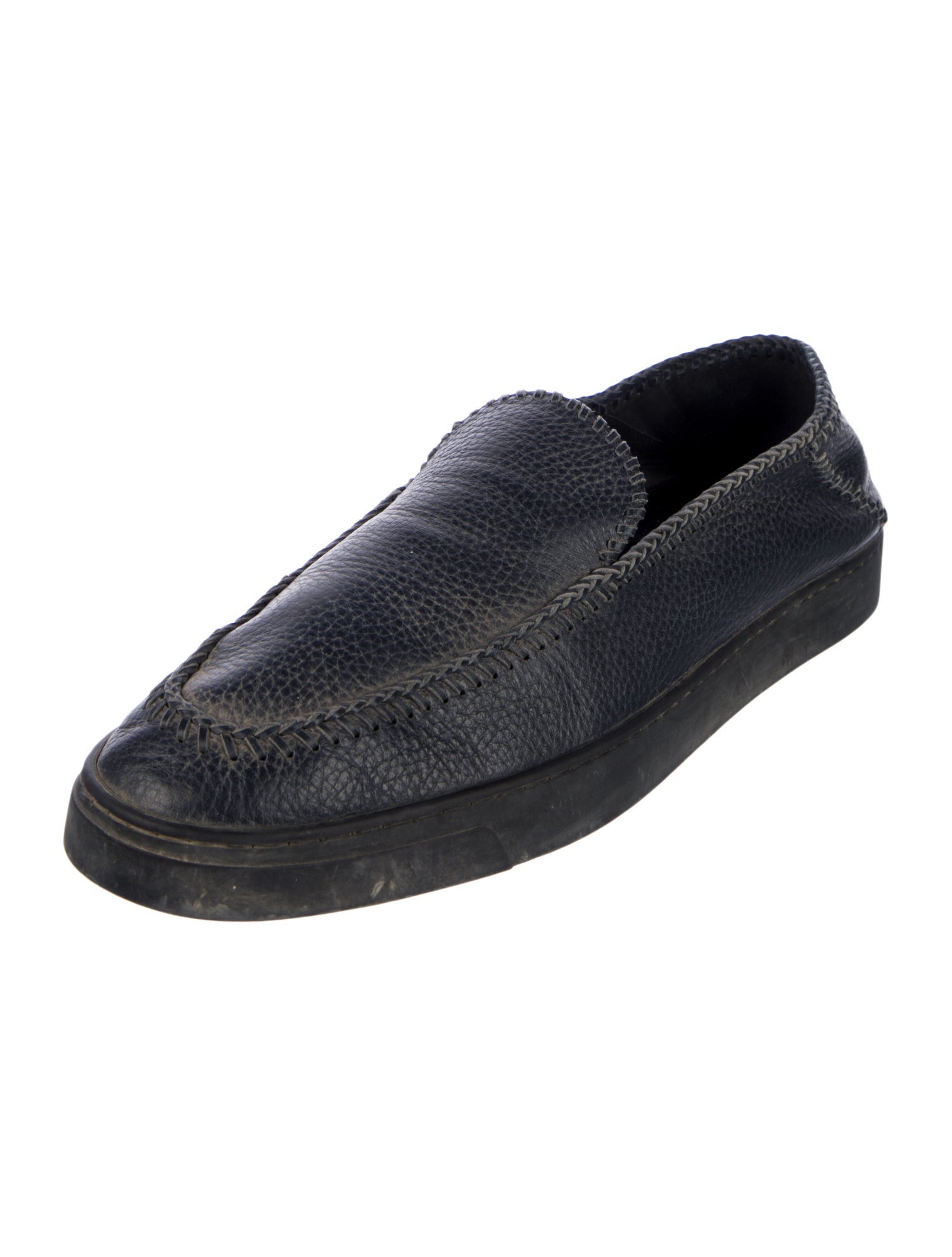 Giorgio Armani Leather Loafers