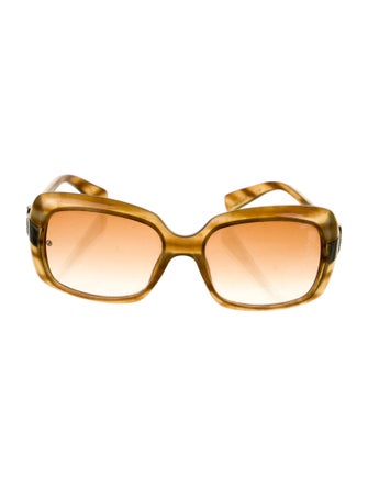 Giorgio Armani Square Gradient Sunglasses
