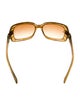 Giorgio Armani Square Gradient Sunglasses