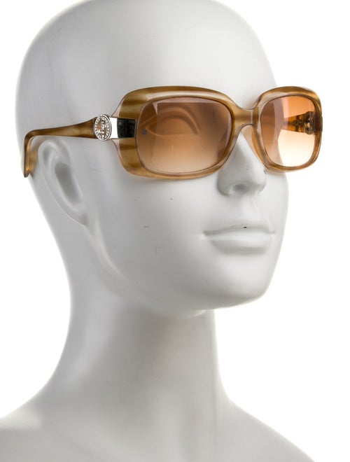 Giorgio Armani Square Gradient Sunglasses