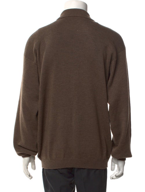 Giorgio Armani Wool Collar Cardigan