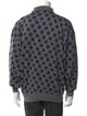Giorgio Armani Wool Printed Polo Sweater