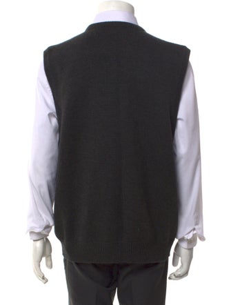 Giorgio Armani Wool Striped Cardigan