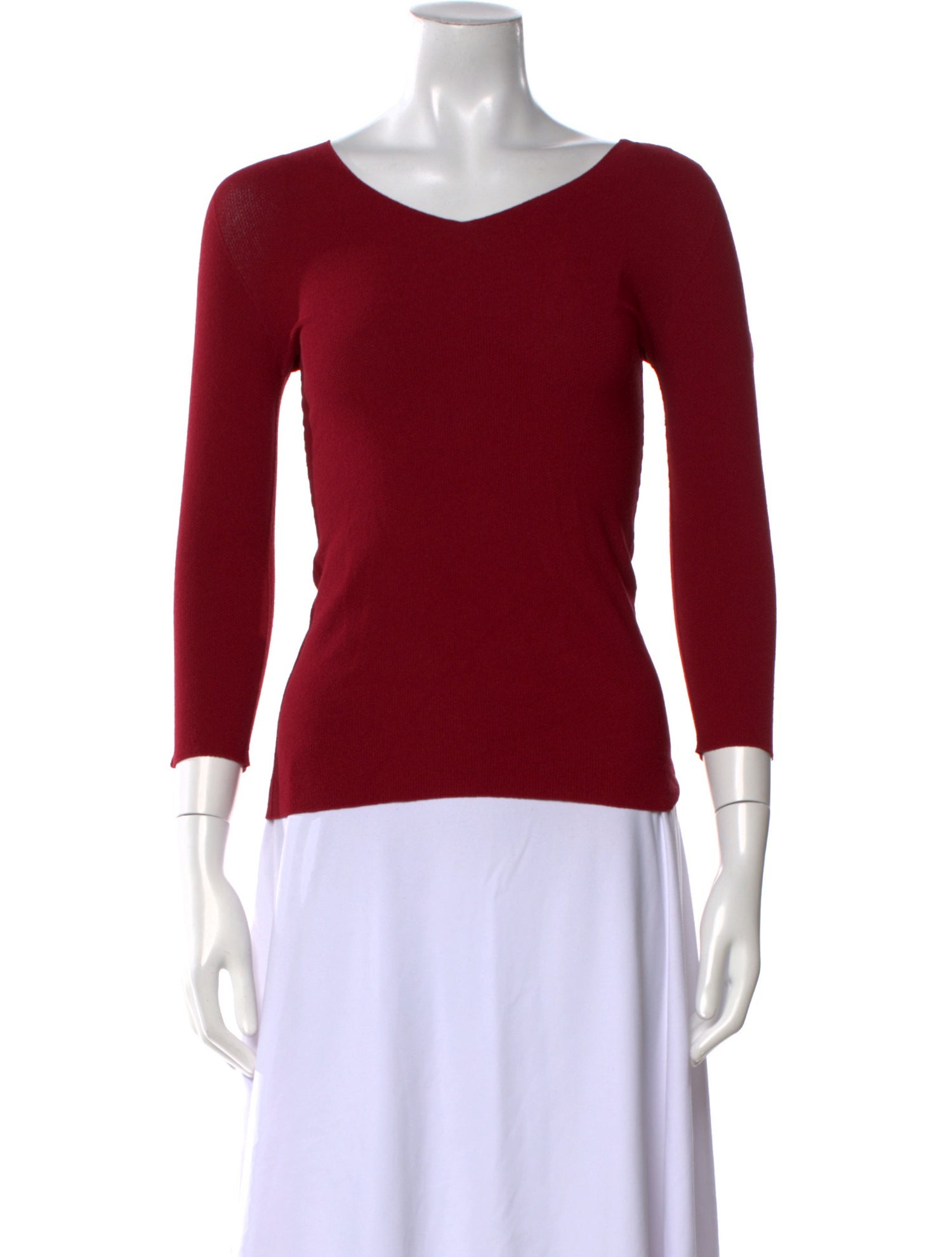 Giorgio Armani Cashmere Scoop Neck Top w/ Tags