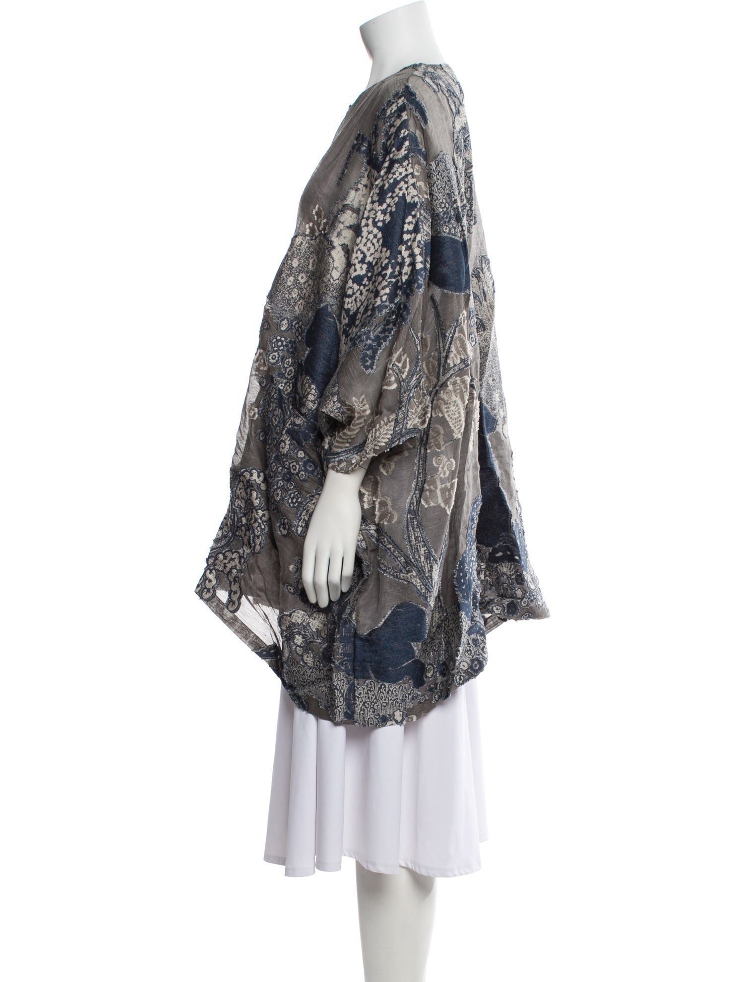 Giorgio Armani Vintage Floral Print Tunic