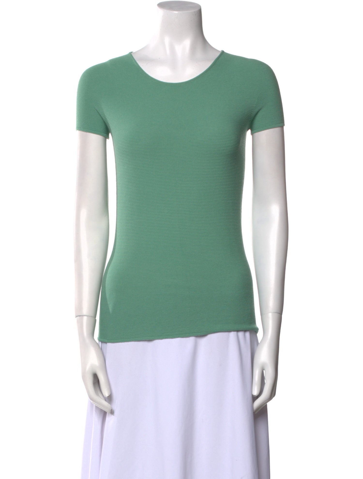 Giorgio Armani Scoop Neck Short Sleeve T-Shirt