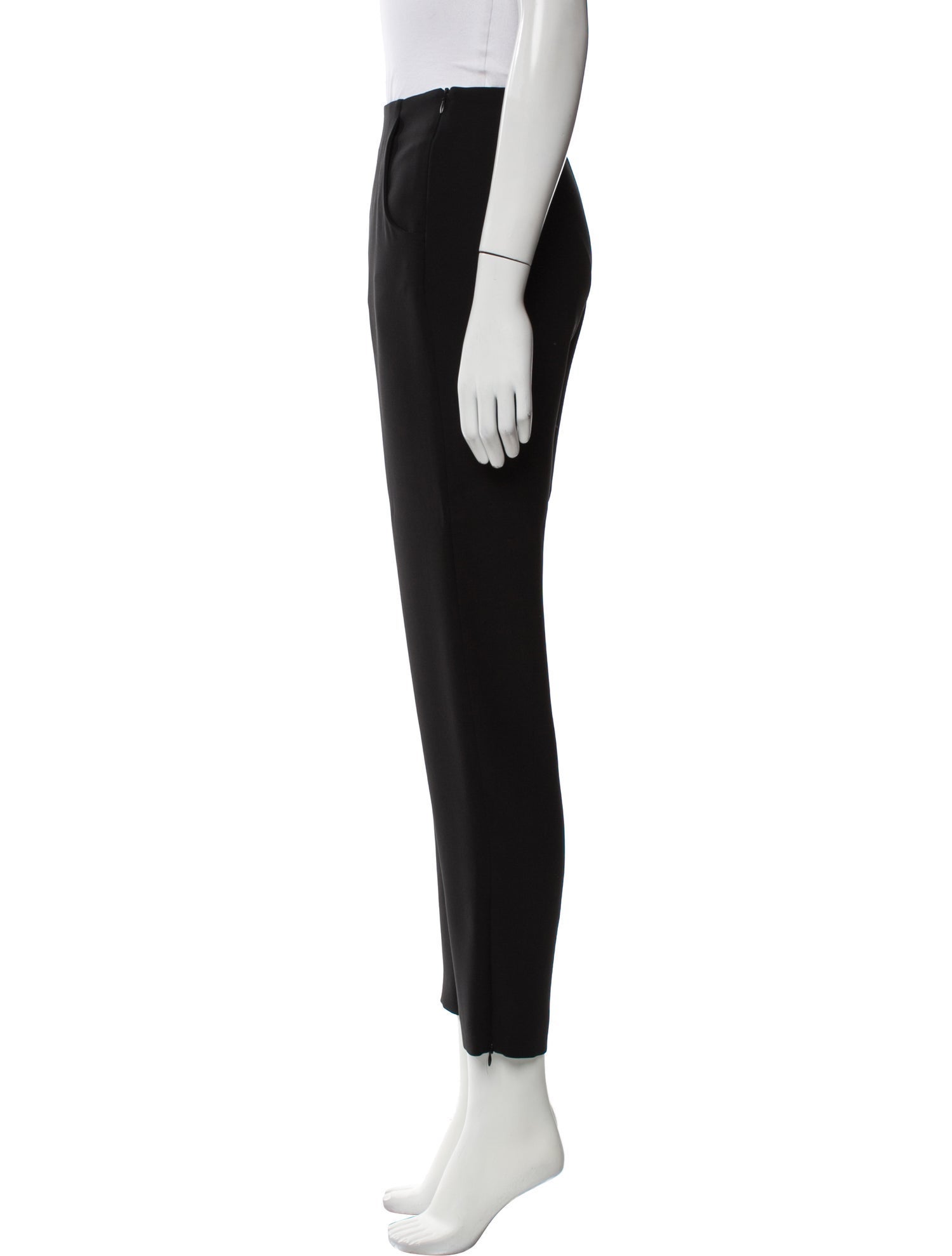 Giorgio Armani Wool Straight Leg Pants