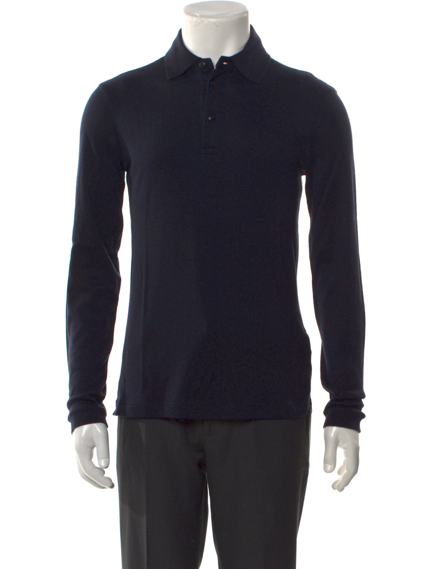 Giorgio Armani Cashmere Collar Polo Shirt