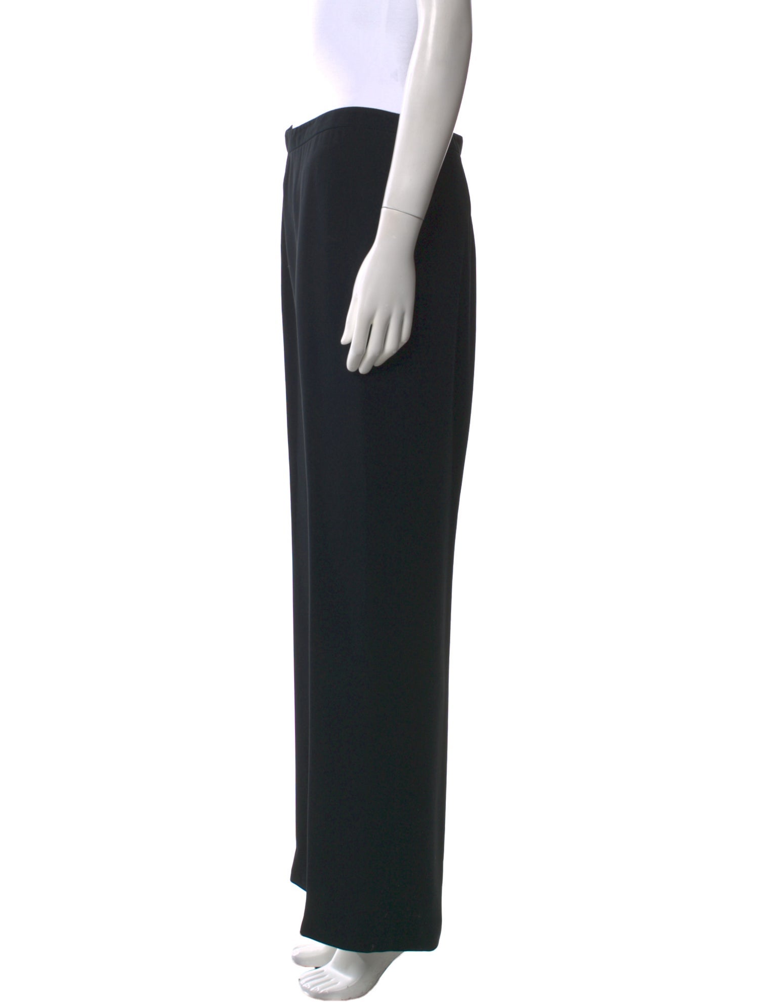 Giorgio Armani Silk Wide Leg Pants