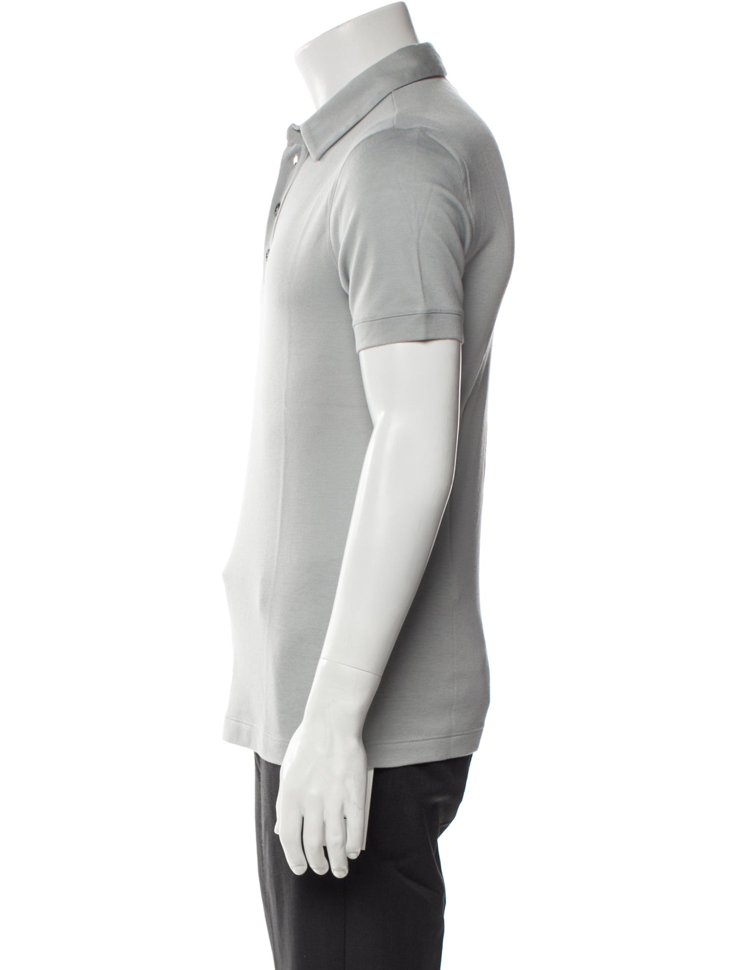 Giorgio Armani Cashmere Collar Polo Shirt