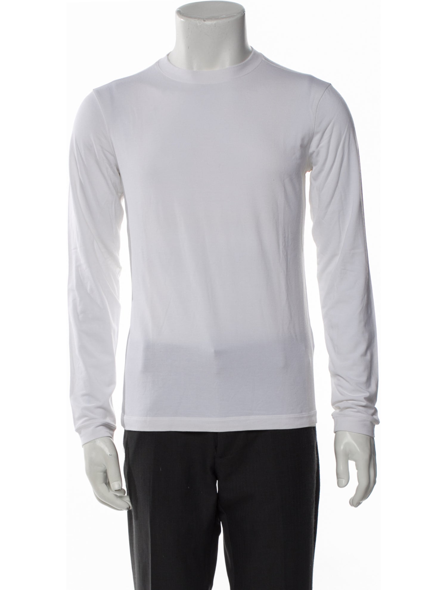Giorgio Armani Crew Neck Long Sleeve T-Shirt