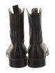 Giorgio Armani Leather Combat Boots