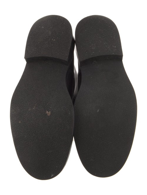 Giorgio Armani Leather Combat Boots