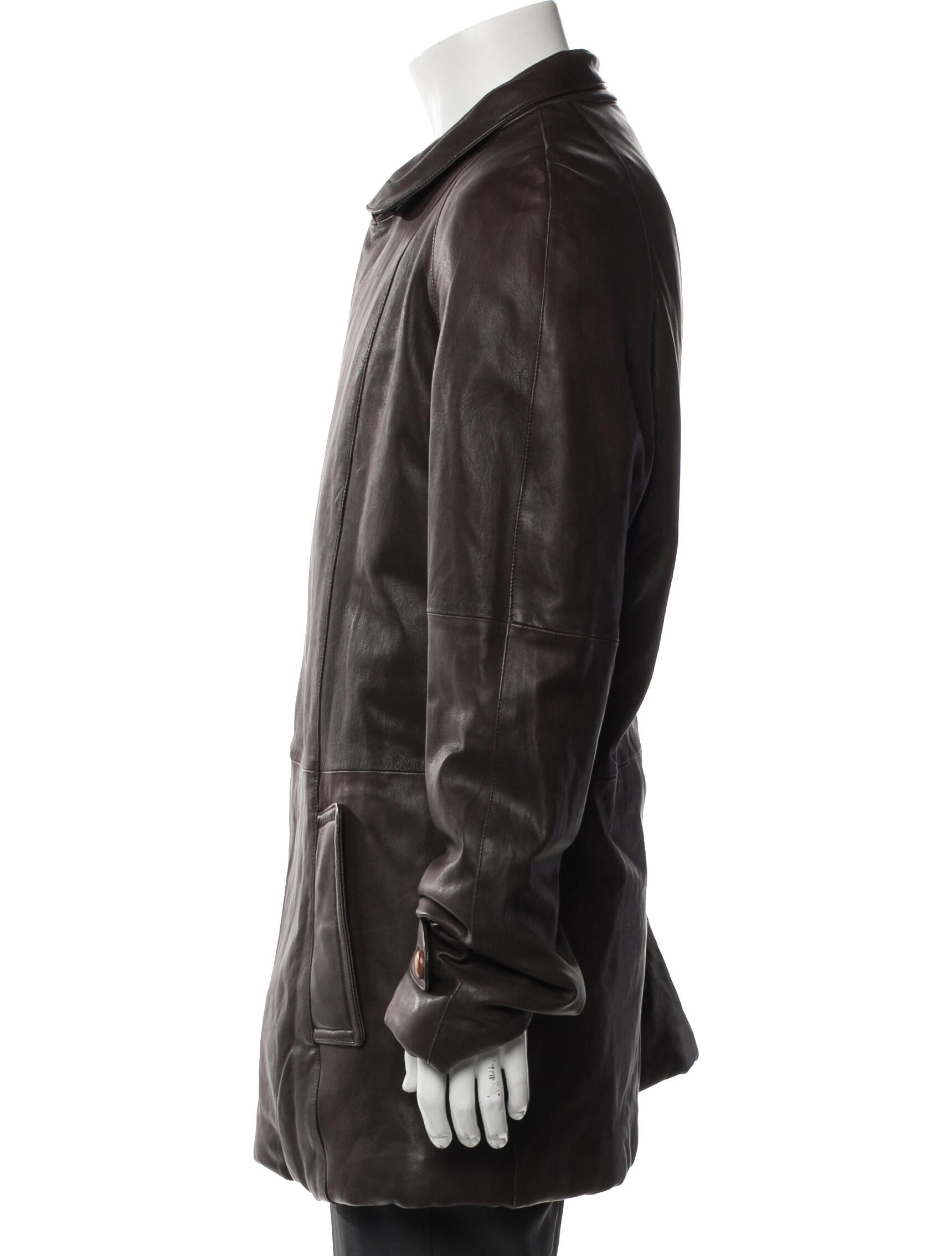 Giorgio Armani Lambskin Coat