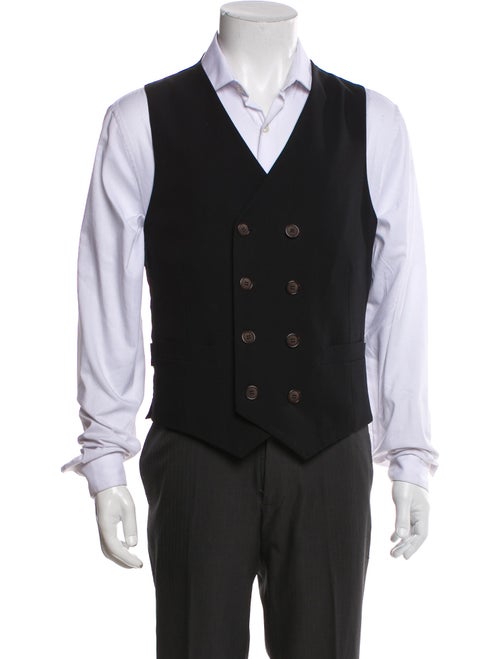Giorgio Armani Virgin Wool Suit Vest