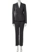 Giorgio Armani Wool Striped Pantsuit