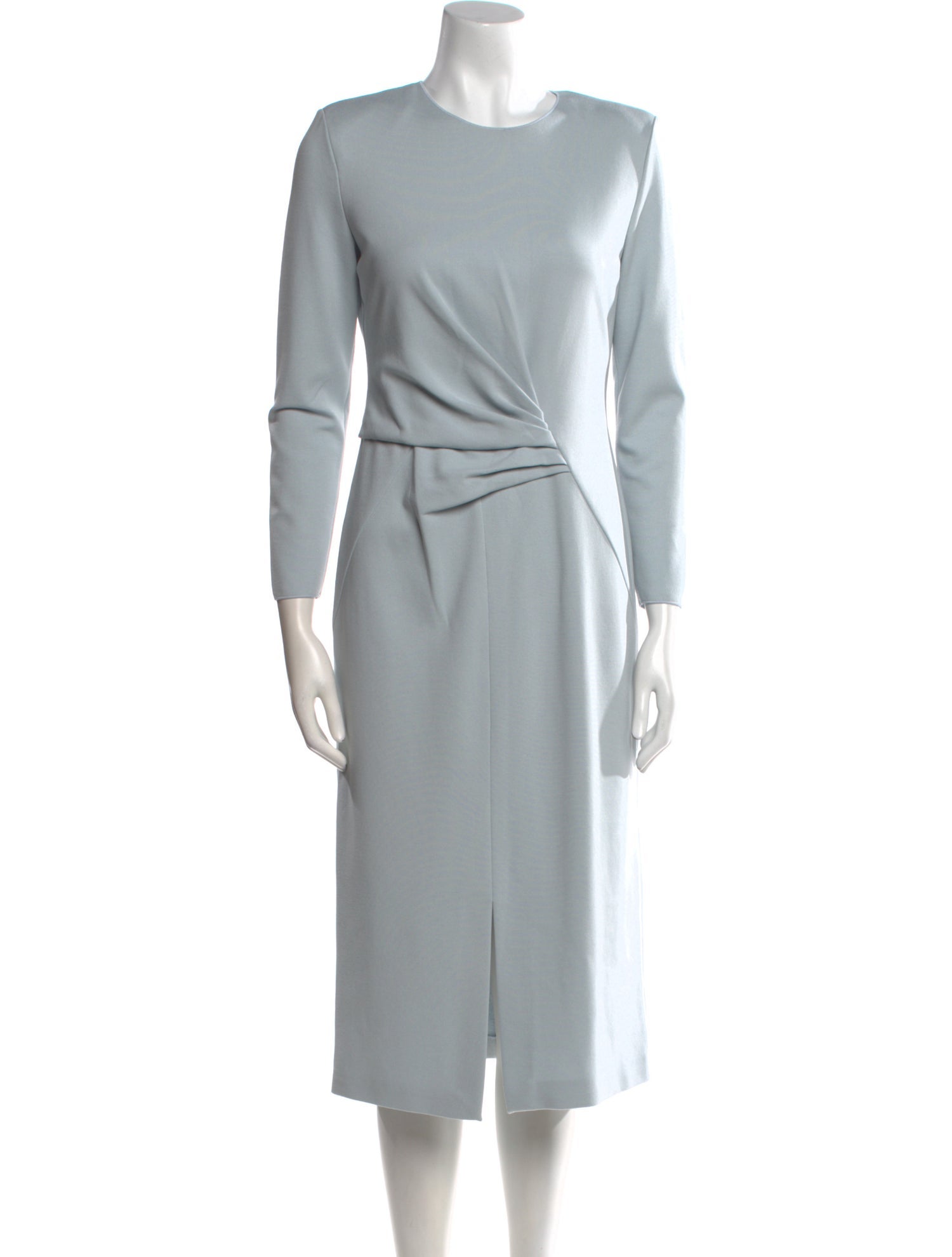 Giorgio Armani Crew Neck Midi Length Dress