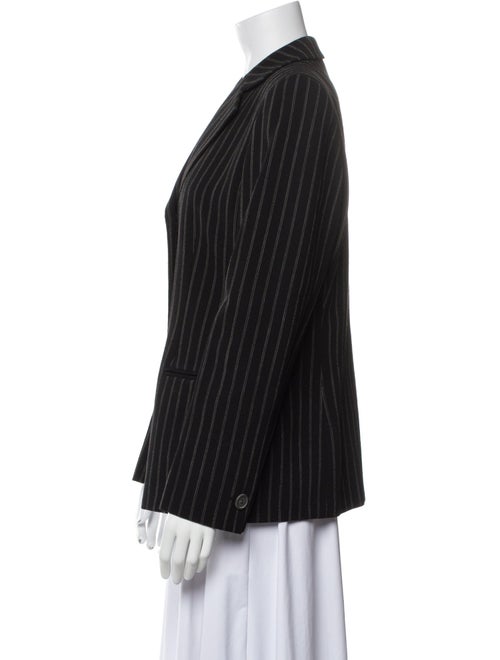 Giorgio Armani Virgin Wool Striped Blazer