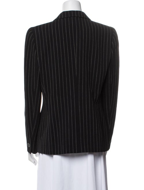Giorgio Armani Virgin Wool Striped Blazer