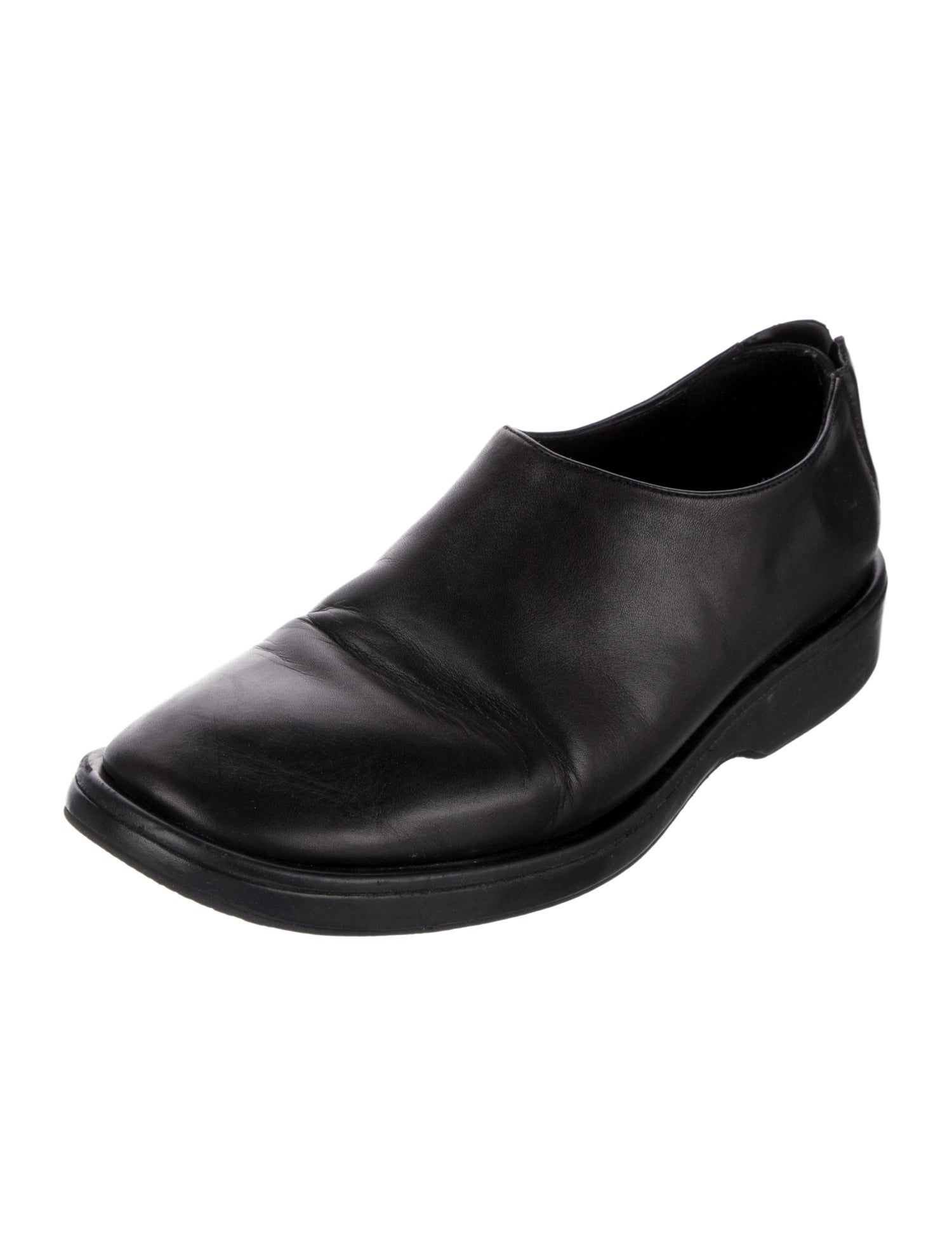 Giorgio Armani Leather Dress Loafers