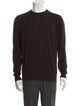Giorgio Armani Virgin Wool Crew Neck Pullover