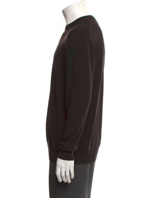 Giorgio Armani Virgin Wool Crew Neck Pullover