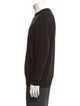 Giorgio Armani Virgin Wool Crew Neck Pullover