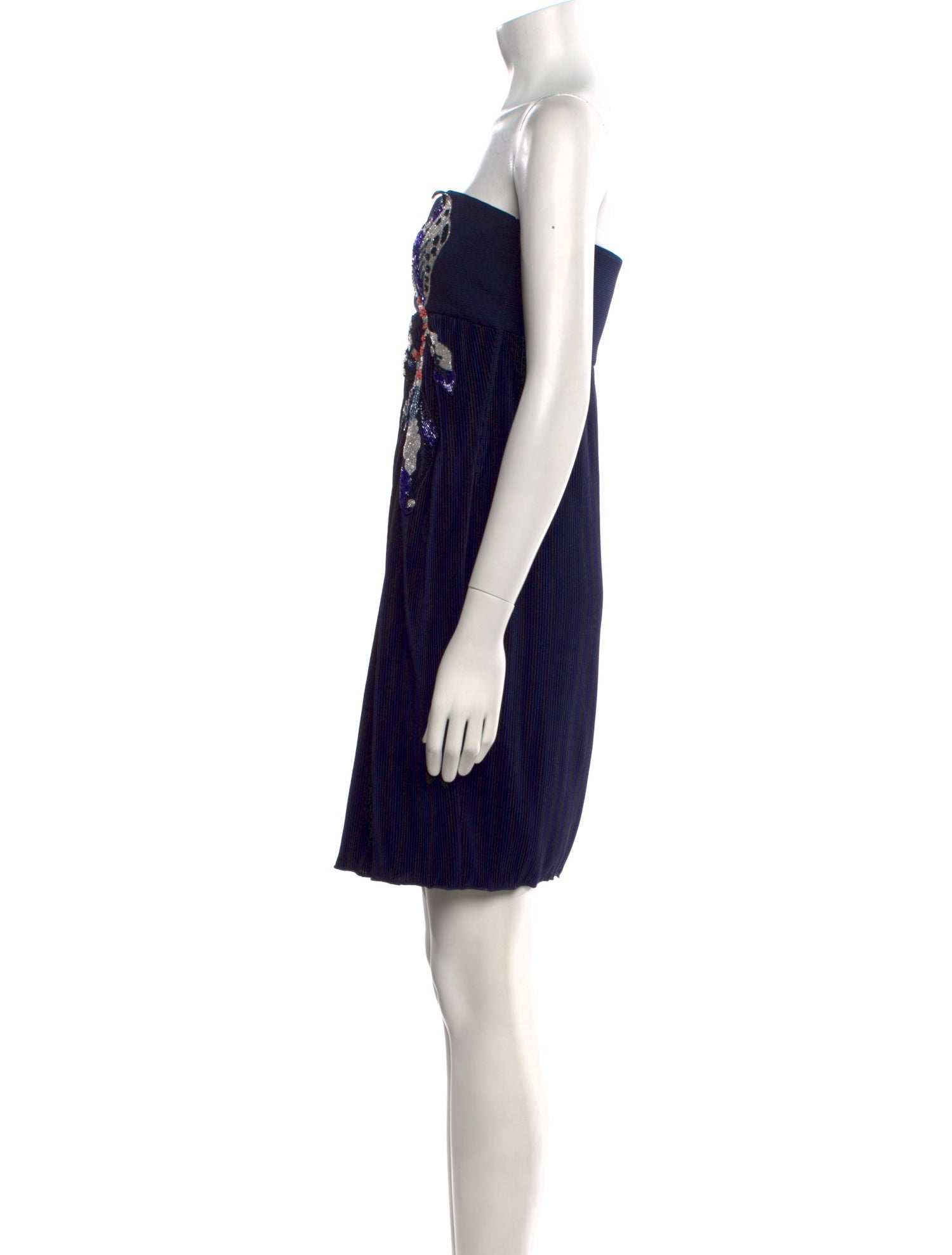 Giorgio Armani Strapless Mini Dress