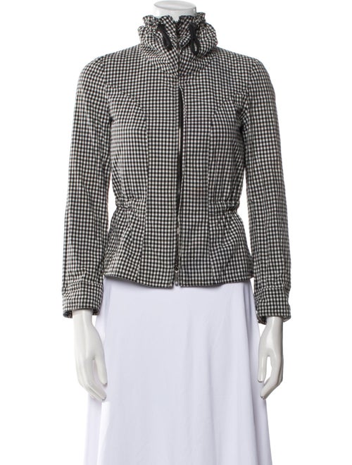 Giorgio Armani Houndstooth Print Evening Jacket